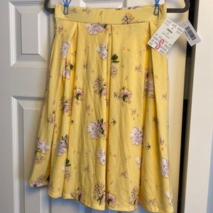 NWT Lularoe Sz S Madison Skirt with Pockets
